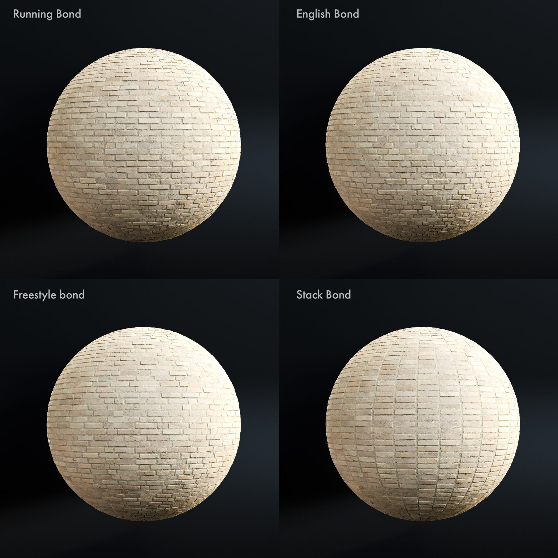 Standard aged Brick - Bright Yellow